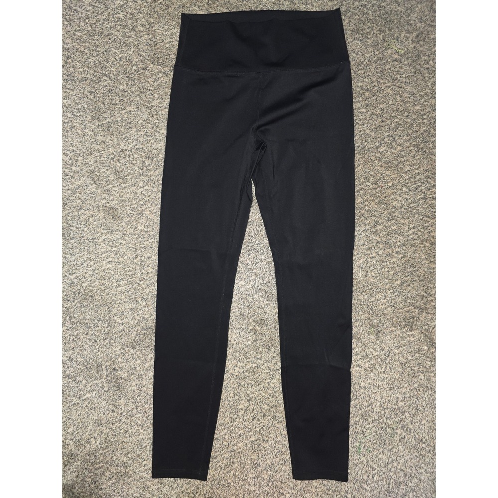 Zyia Active Womens Black High Waisted Compression Leggings Size 8-10 Yoga Pants